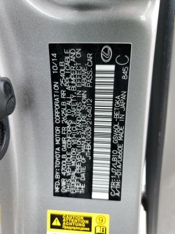 JTHBK1GG3F2164012 Lexus ES 350