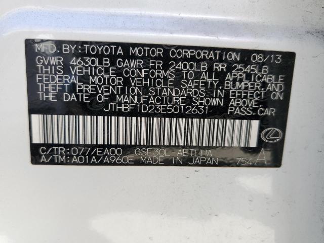 JTHBF1D23E5012631 Lexus IS 250