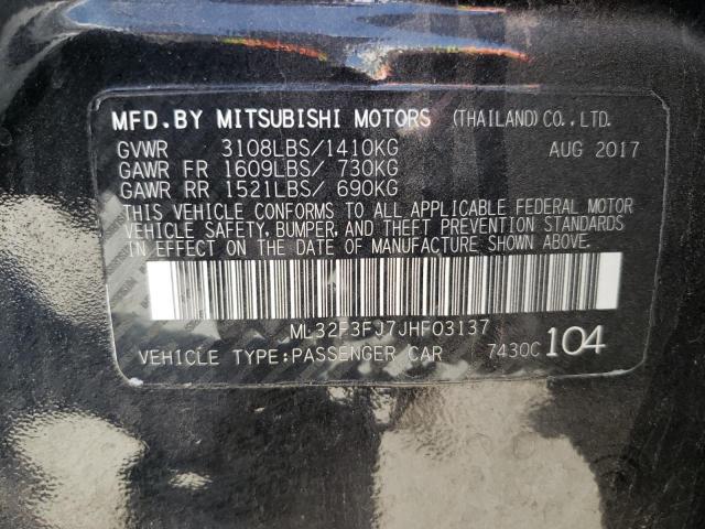 ML32F3FJ7JHF03137 Mitsubishi Mirage G4 Es