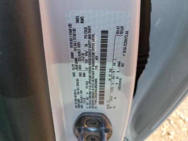 1FMCU0G65NUB92989 Ford ESCAPE SE