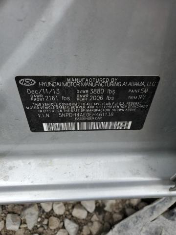 5NPDH4AE0EH461138 Hyundai ELANTRA SE