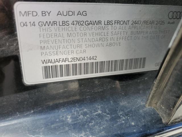 WAUAFAFL2EN041442 Audi A4 PREMIUM