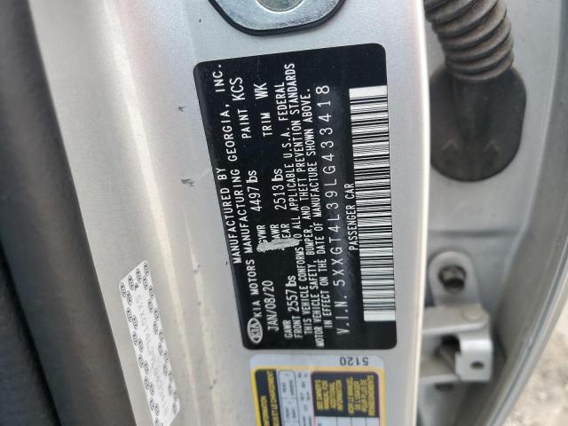 5XXGT4L39LG433418 KIA Optima Lx