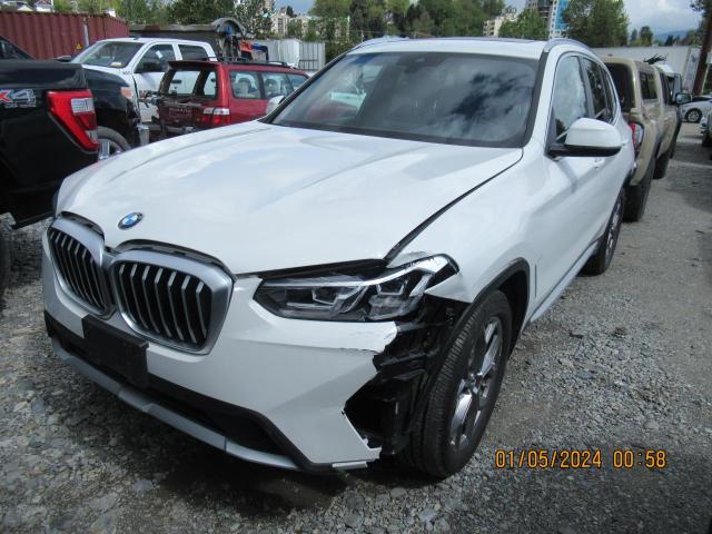 Auction sale of the 2023 Bmw X3 Xdrive30i, vin: 5UX53DP05P9S45424, lot number: 50260384