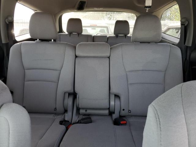 5FNYF6H12GB041288 Honda PILOT LX
