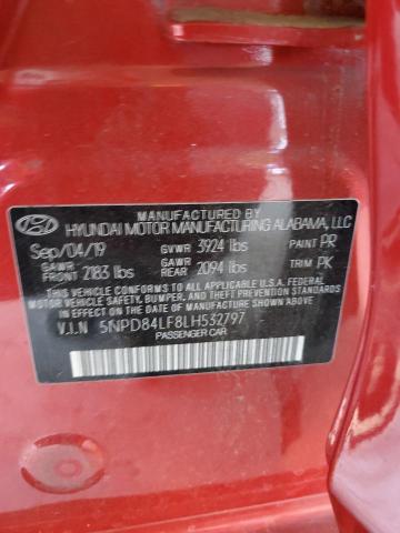 5NPD84LF8LH532797 Hyundai ELANTRA SEL