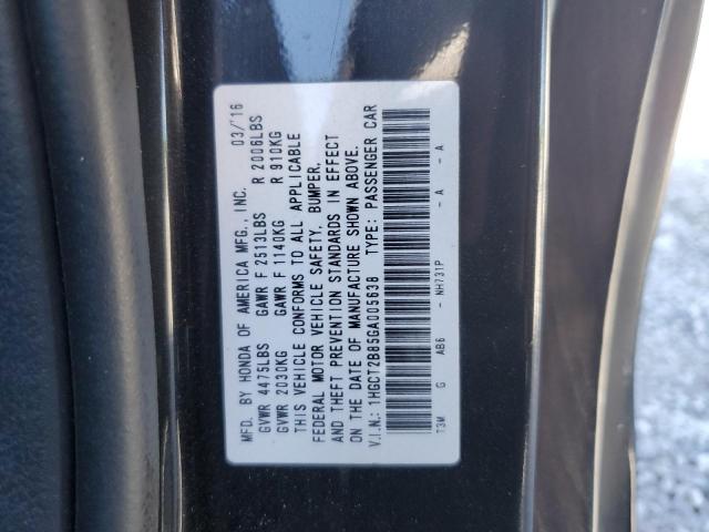 1HGCT2B85GA005638 Honda ACCORD EXL