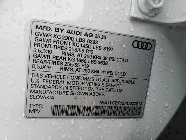 WA1LCBF72PD022812 Audi Q7 Premium Plus