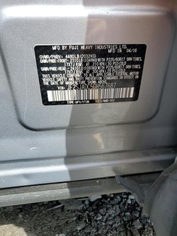 JF2SJADC5GH567687 Subaru Forester 2.5i Premium
