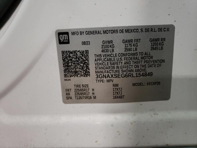 3GNAXSEG6RL154849 Chevrolet EQUINOX LS
