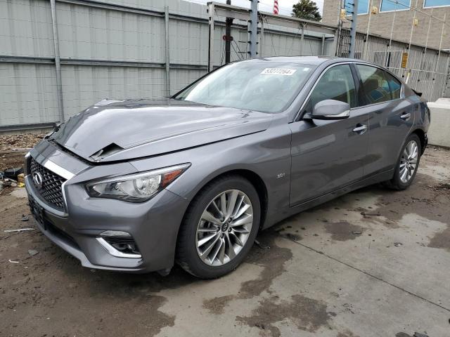 Продаж на аукціоні авто 2018 Infiniti Q50 Luxe, vin: JN1EV7AR0JM442822, номер лоту: 53277264