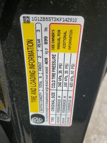 1G1ZB5ST3KF142910 Chevrolet MALIBU LS