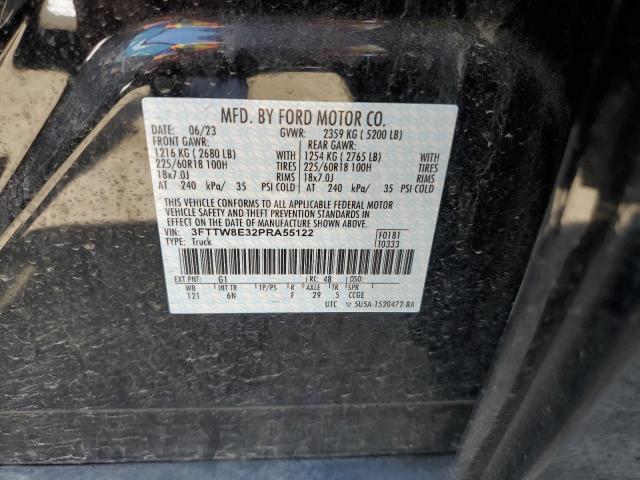 3FTTW8E32PRA55122 Ford Maverick Xl