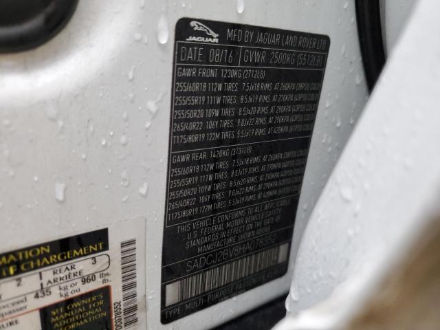 SADCJ2BV8HA078552 Jaguar F-pace Premium