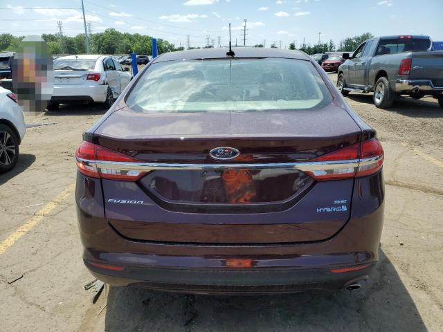 3FA6P0LU8JR274378 Ford Fusion Se Hybrid