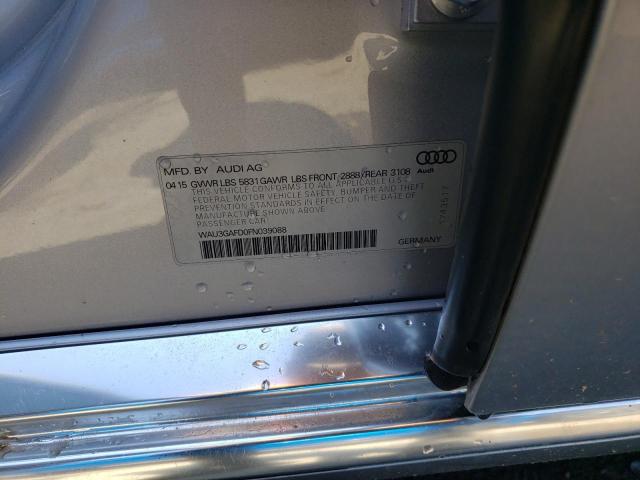 WAU3GAFD0FN039088 Audi A8 L Quattro