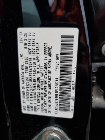 5J8TB4H54FL010344 Acura Rdx Technology