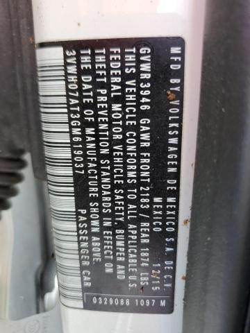 3VWH07AT3GM619037 Volkswagen Beetle Se