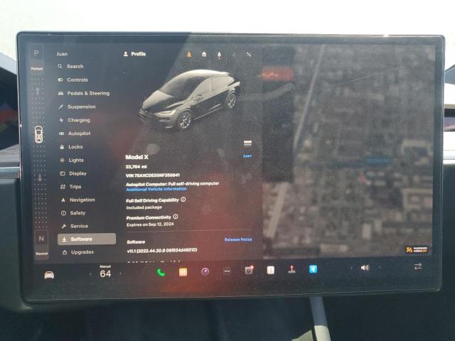 7SAXCDE55NF359941 Tesla MODEL X