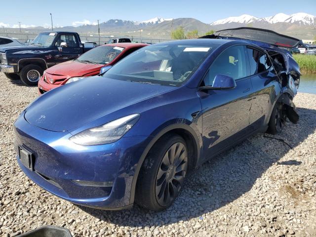Продаж на аукціоні авто 2021 Tesla Model Y, vin: 5YJYGDEF8MF081646, номер лоту: 53055374