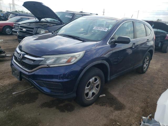 2015 Honda Cr-v Lx მანქანა იყიდება აუქციონზე, vin: 3CZRM3H31FG706453, აუქციონის ნომერი: 55235724