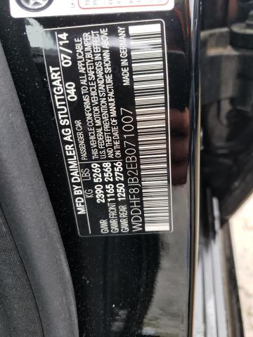 WDDHF8JB2EB071007 Mercedes-Benz E 350 4matic