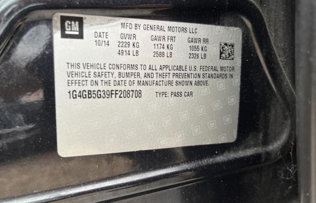 1G4GB5G39FF208708 Buick Lacrosse