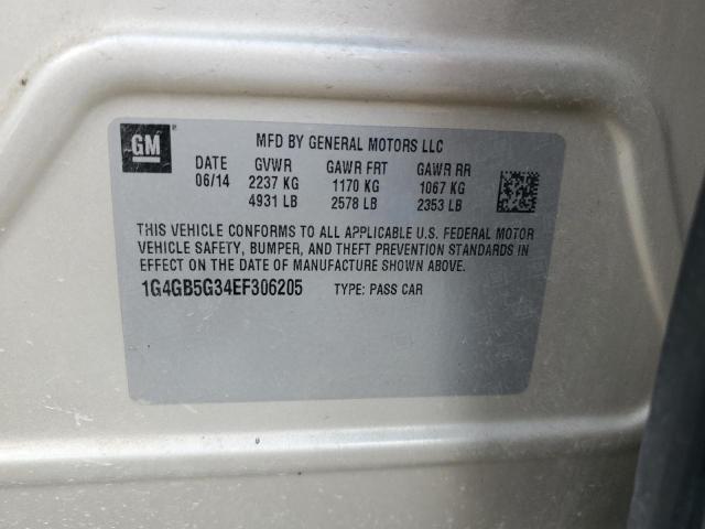 1G4GB5G34EF306205 Buick Lacrosse