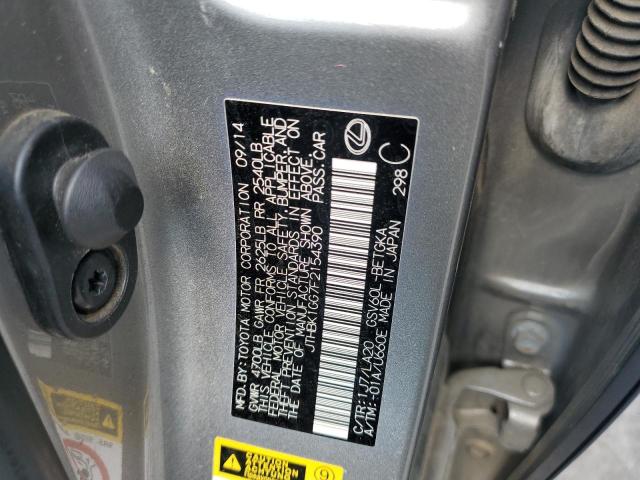JTHBK1GG7F2154390 Lexus ES 350