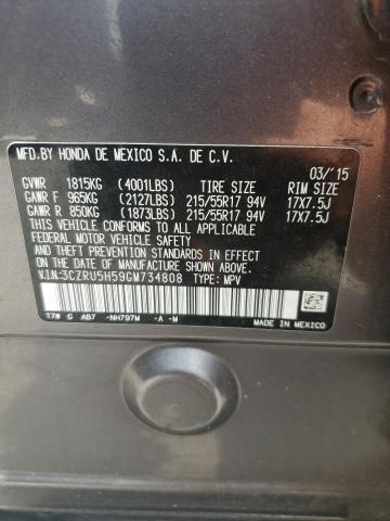 3CZRU5H59GM734808 Honda HR-V EX