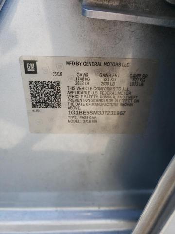 1G1BE5SM3J7231967 Chevrolet CRUZE LT