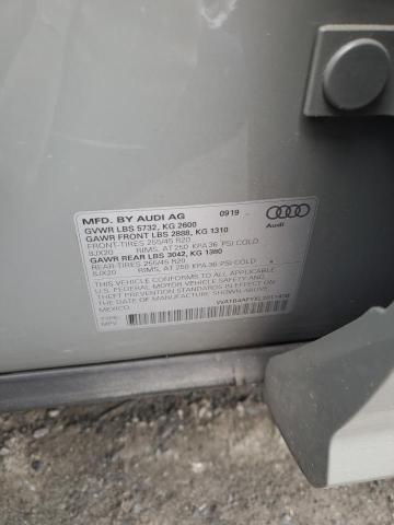 WA1B4AFYXL2011400 Audi Sq5 Premium Plus