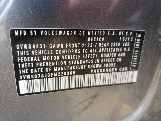 3VW637AJ3EM229369 Volkswagen Jetta Hybrid