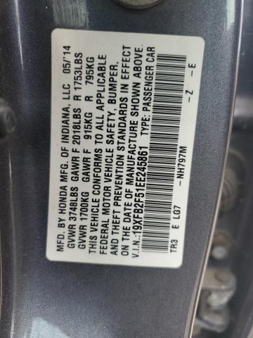 19XFB2F51EE245861 Honda Civic Lx