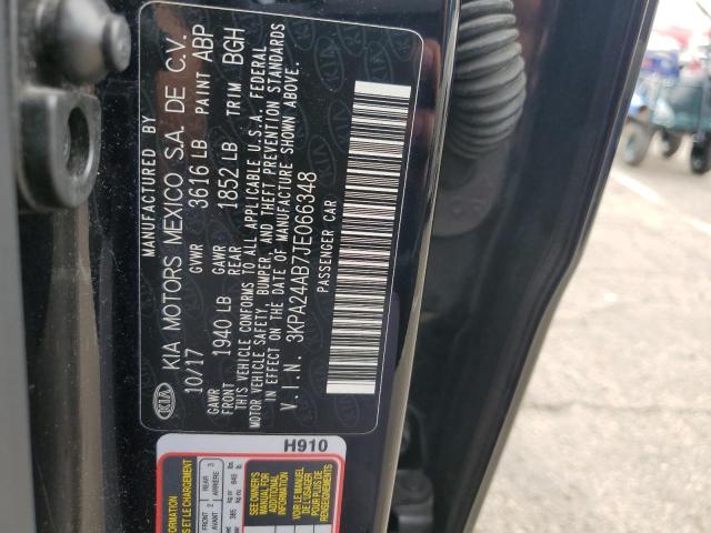 3KPA24AB7JE066348 KIA RIO LX