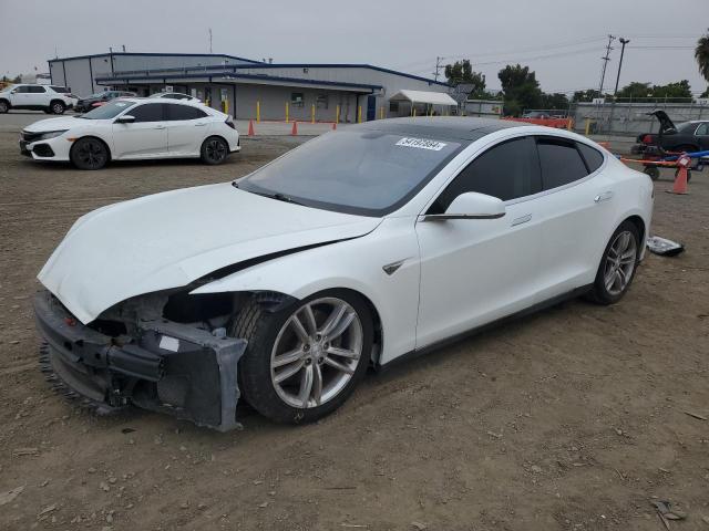 54197884 :رقم المزاد ، 5YJSA1H1XEFP41046 vin ، 2014 Tesla Model S مزاد بيع