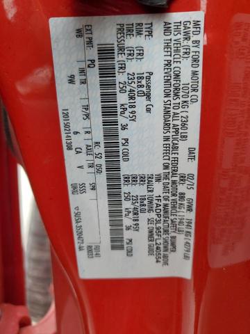 1FADP3L95FL240554 Ford FOCUS ST