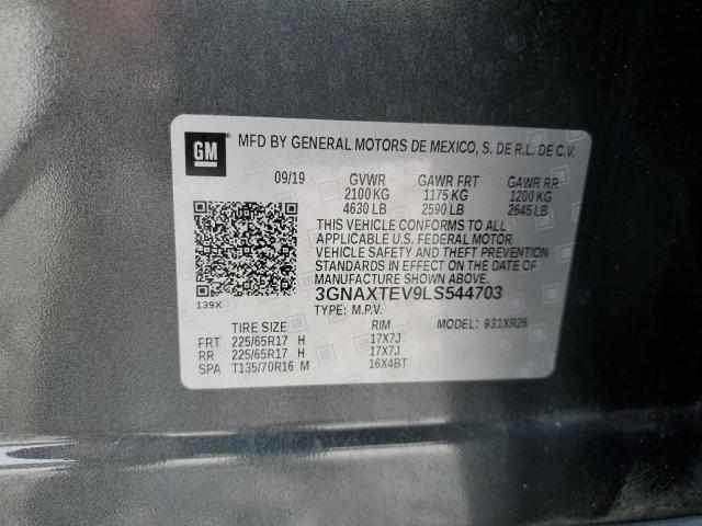 3GNAXTEV9LS544703 Chevrolet EQUINOX LT