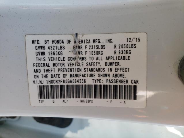 1HGCR2F90GA084556 Honda ACCORD EXL