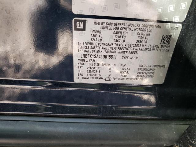 LRBFX1SA4LD015811 Buick Envision Preferred
