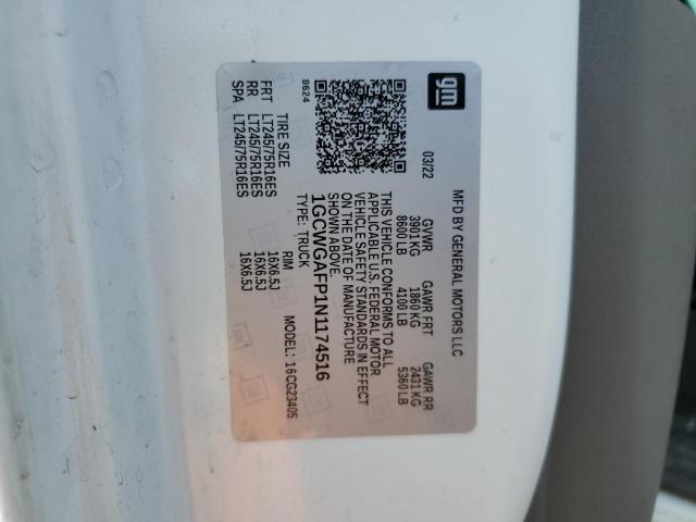 1GCWGAFP1N1174516 Chevrolet lv1