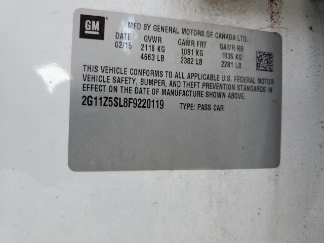 2G11Z5SL8F9220119 Chevrolet IMPALA LS