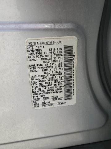 JN8CS1MW1FM482656 Infiniti QX70