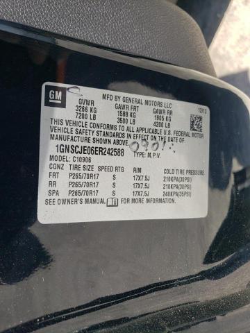 1GNSCJE06ER242588 Chevrolet Suburban C1500 Lt