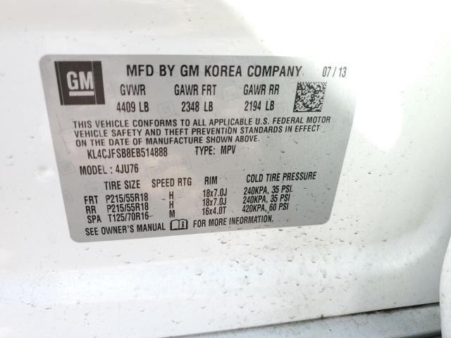 KL4CJFSB8EB514888 Buick Encore Convenience