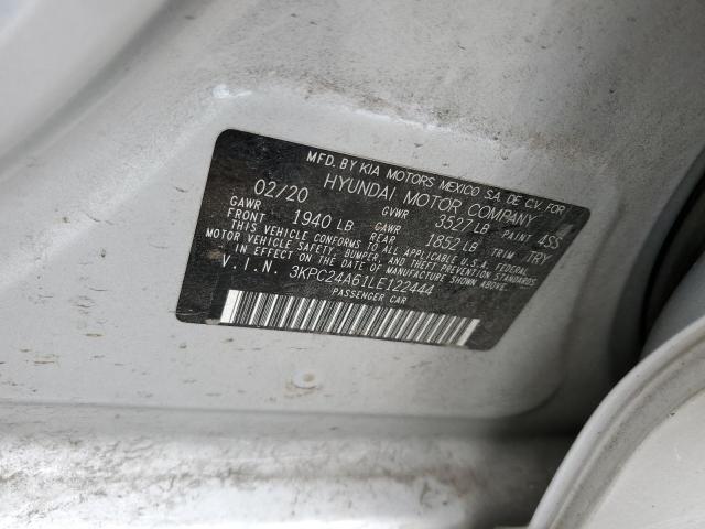 3KPC24A61LE122444 Hyundai ACCENT SE