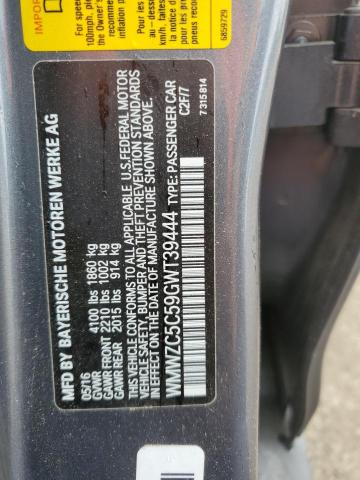 WMWZC5C59GWT39444 Mini Cooper S Countryman