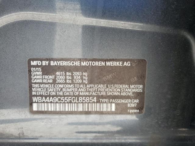 WBA4A9C55FGL85854 BMW 428 I Gran Coupe Sulev