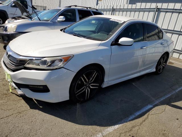 Auction sale of the 2017 Honda Accord Sport, vin: 1HGCR2F50HA153292, lot number: 53423494