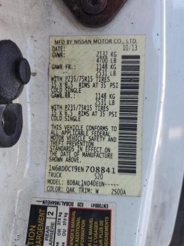 1N6BD0CT9EN708841 Nissan FRONTIER S